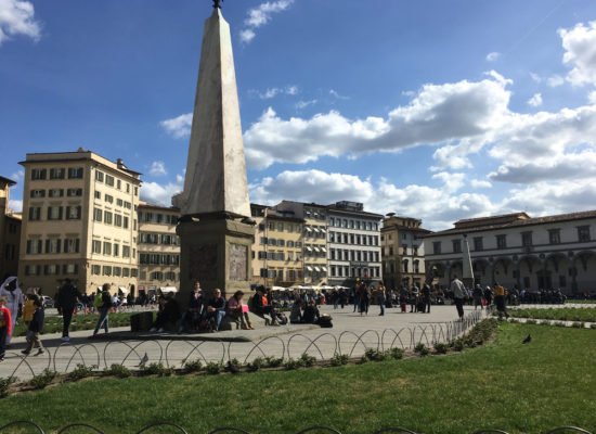 Praying in Florence